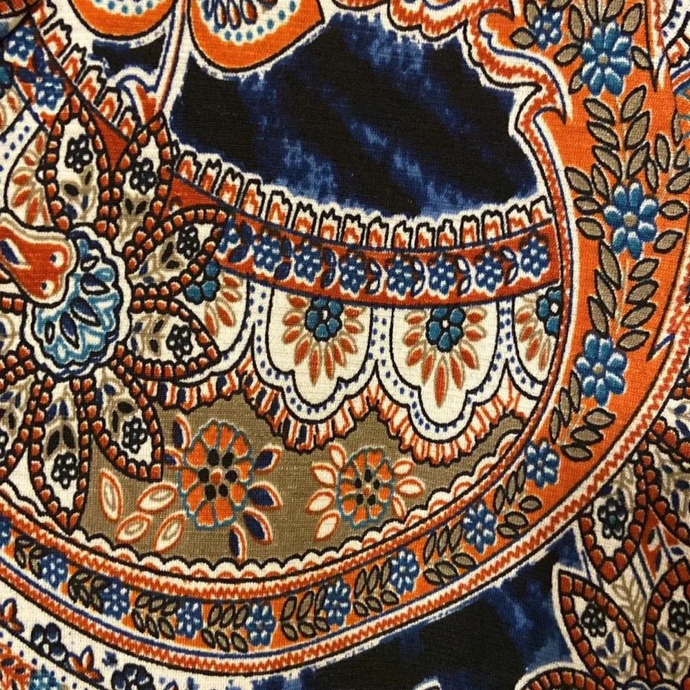 Sew in Love V-neck Paisley Dress Small - Picture 6 of 12